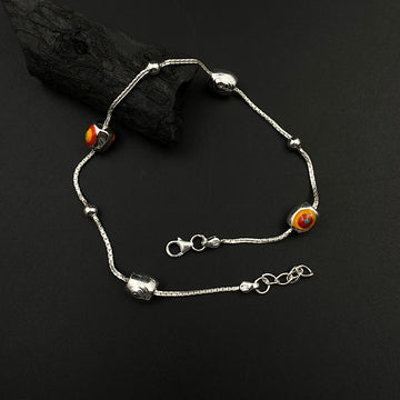 Trippy Enamel Anklet